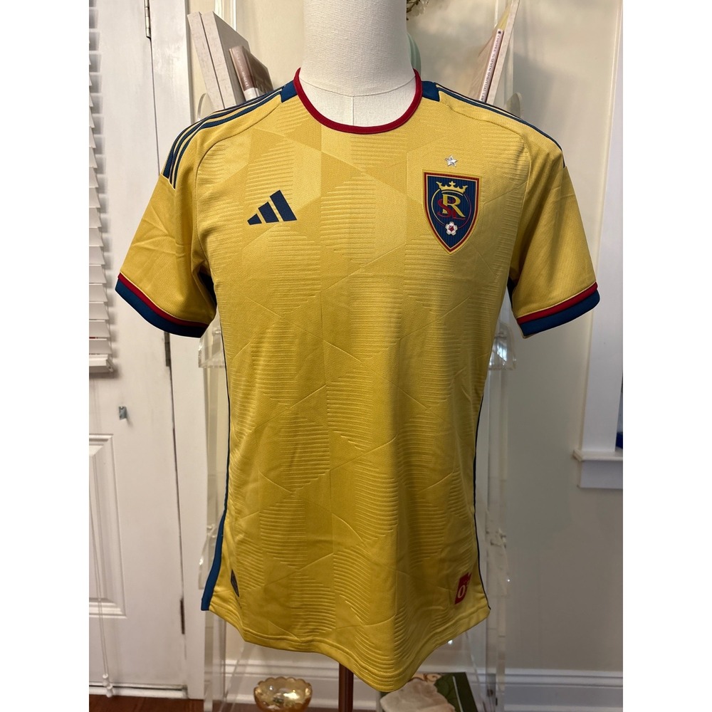 Adidas MLS Real Salt Lake Jersey shirt top Men's Sz Small NWT short sleeve new